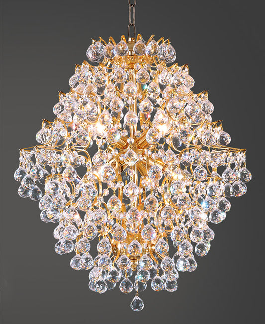 Chandelier Ball Shapes Gold