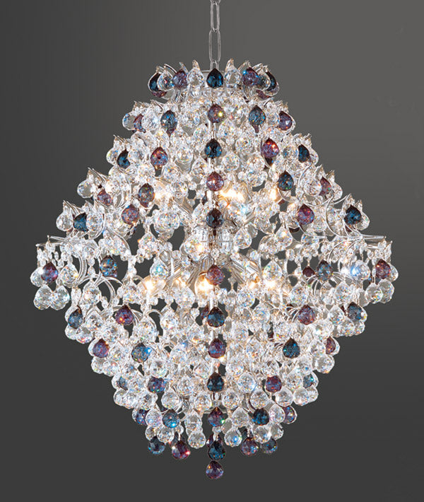 Chandelier Ball Shapes Colored Crystal