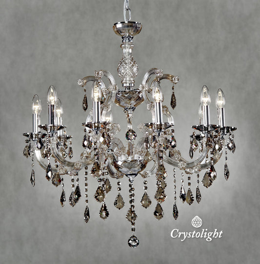 Maria Theresia Modern 10 arms Champagne